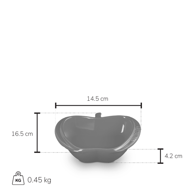 Mini Apple Dish, view 3